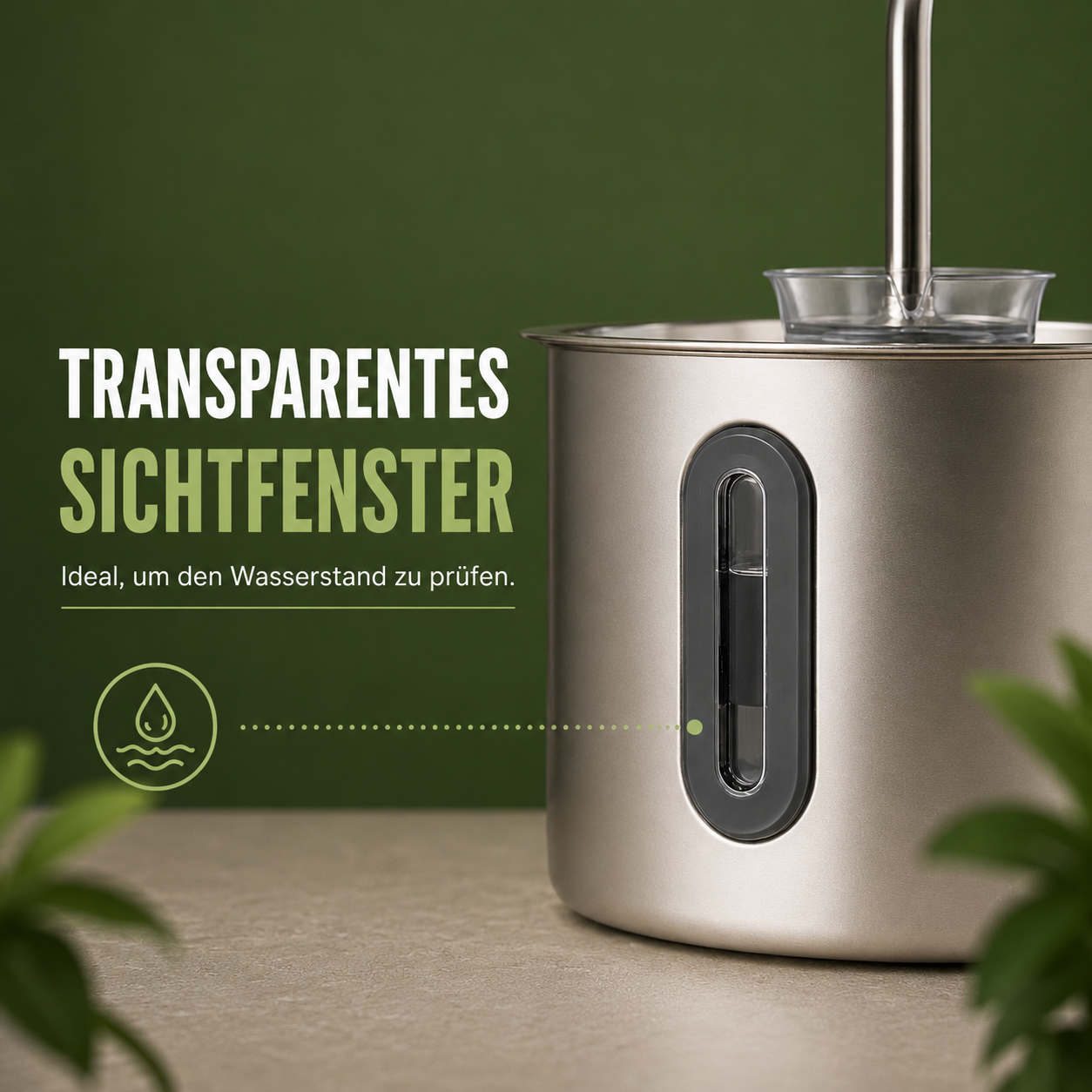 Pfotelo Pure - Trinkbrunnen für Katzen